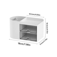Desktop Storage Organizer Pen Pencil Card Holder Box Container