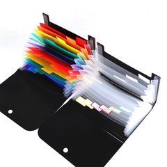A6 Accordion File Folder 7-Layer Waterproof with Tabs