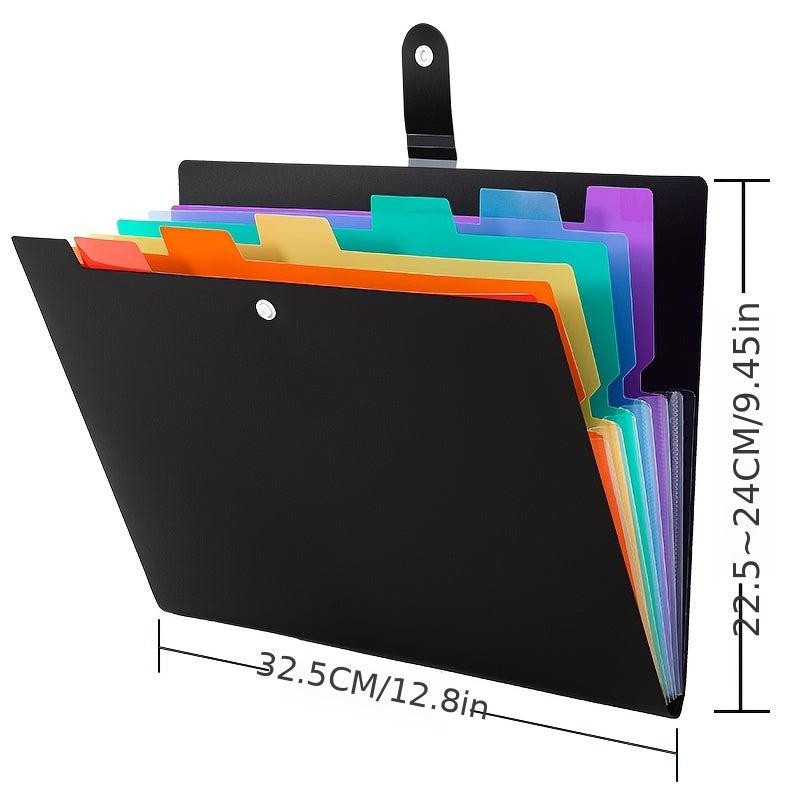 Rainbow Expanding File Folder for Important Documents