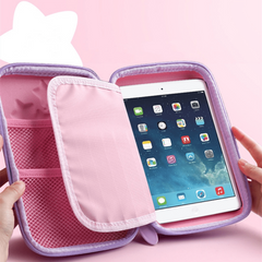Unicorn Magic 3D Pencil Case for Students Cartoon Zipper Storage Box