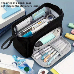 Large Capacity Pencil Case Student Pencil Cases Big Pen Bag Case Storage Box Pen
