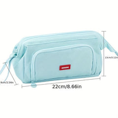 Large Capacity Pencil Case Student Pencil Cases Big Pen Bag Case Storage Box Pen