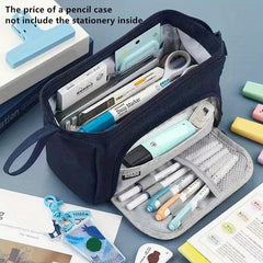 Large Capacity Pencil Case Student Pencil Cases Big Pen Bag Case Storage Box Pen