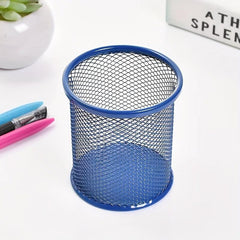 Iron Art Pen Holder for Students and Office Supplies