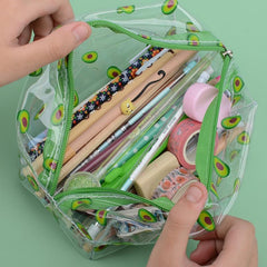 Avocado Pencil Case for Organizing Writing Supplies