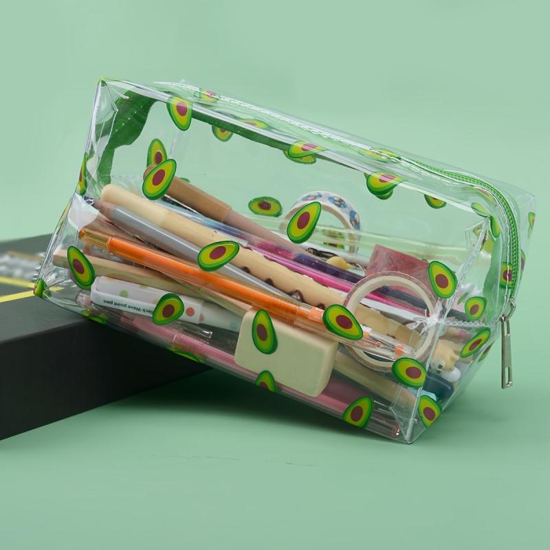 Avocado Pencil Case for Organizing Writing Supplies