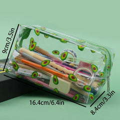 Avocado Pencil Case for Organizing Writing Supplies