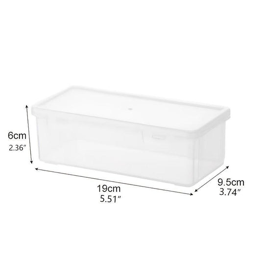 Extra Large Capacity Plastic Pencil Box Clear Office Supplies Storage