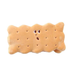 Biscuit Plush Pencil Bag Large Capacity Stationery Storage