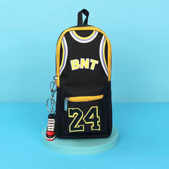 Boys Basketball Pencil Case Canvas Stationery Bag