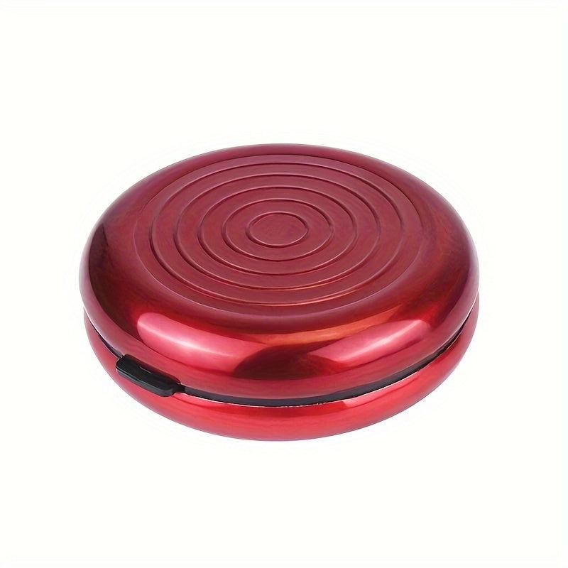 Coin Storage Box With Mirror and Lid