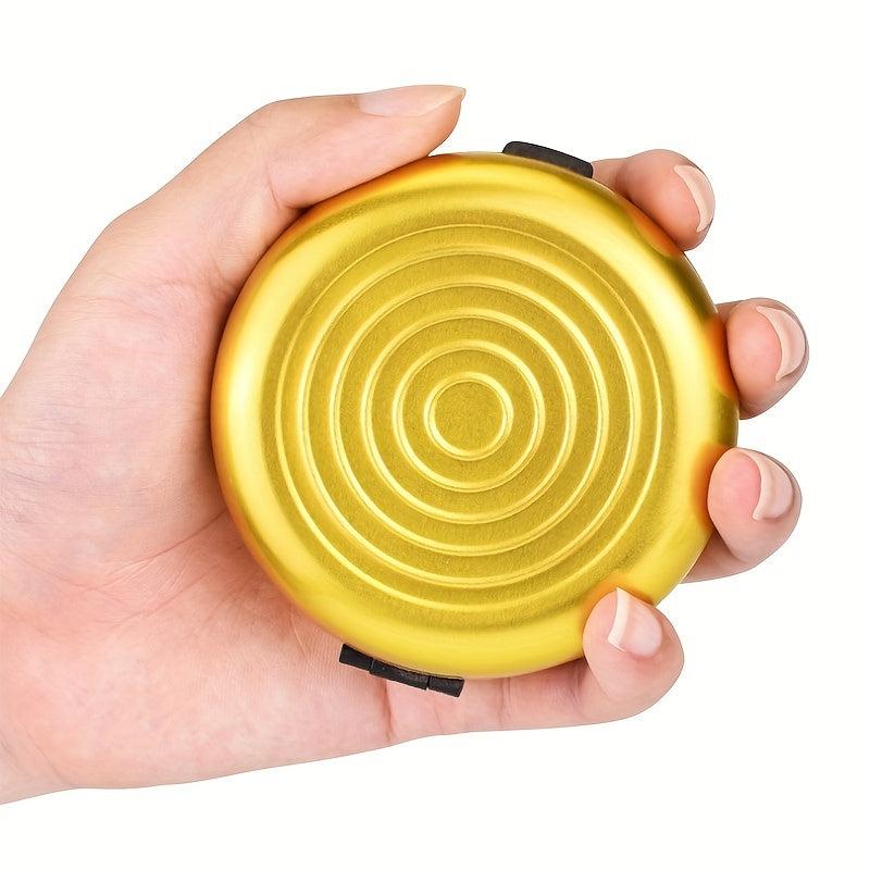 Coin Storage Box With Mirror and Lid