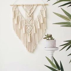 Boho Wall Pendant Hand-woven Nordic Room Decor
