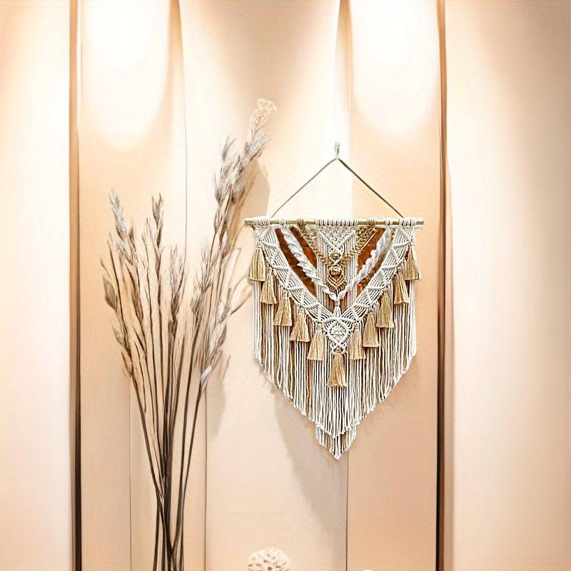Boho Wall Pendant Hand-woven Nordic Room Decor