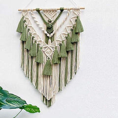 Boho Wall Pendant Hand-woven Nordic Room Decor