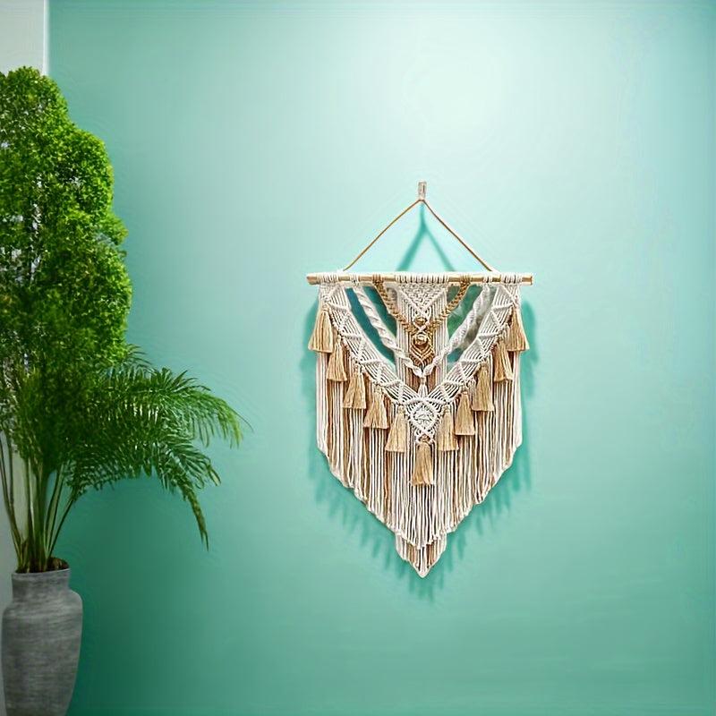 Boho Wall Pendant Hand-woven Nordic Room Decor