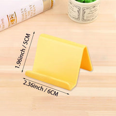 Foldable Desktop Business Card Holder Phone Stand Lazy Tablet