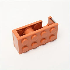 Building Block Adhesive Tape Holder with Cutter