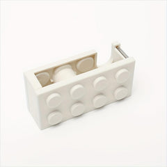 Building Block Adhesive Tape Holder with Cutter