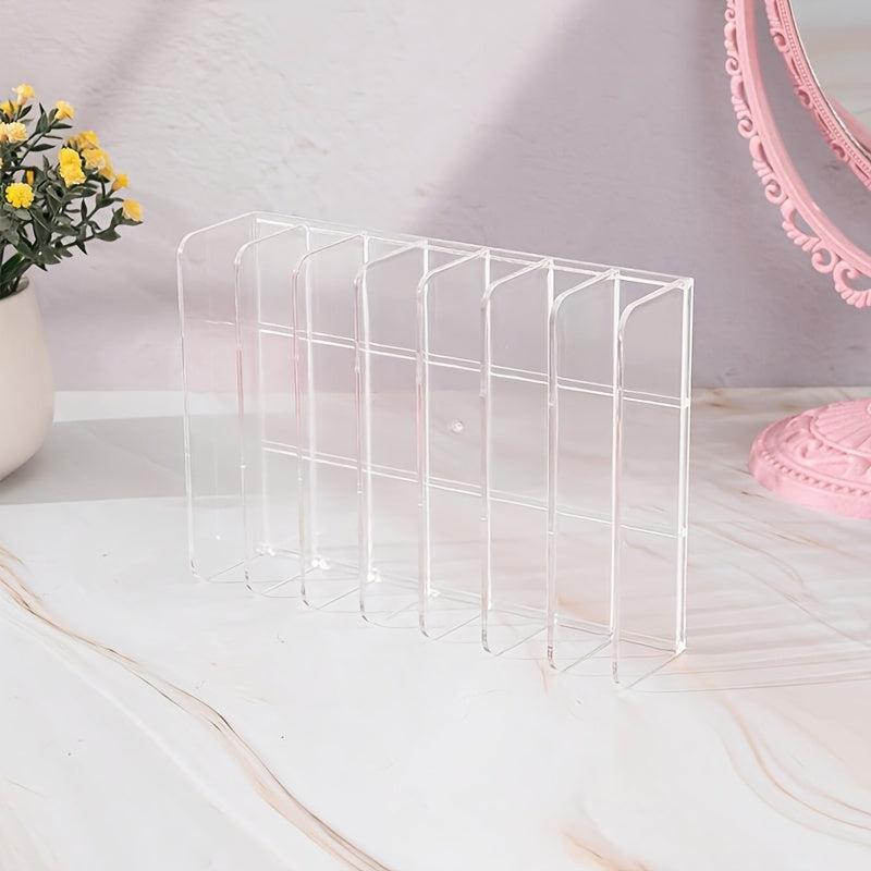 Clear Desk Organizer for Notes Book Business Card Mail