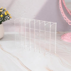 Clear Desk Organizer for Notes Book Business Card Mail