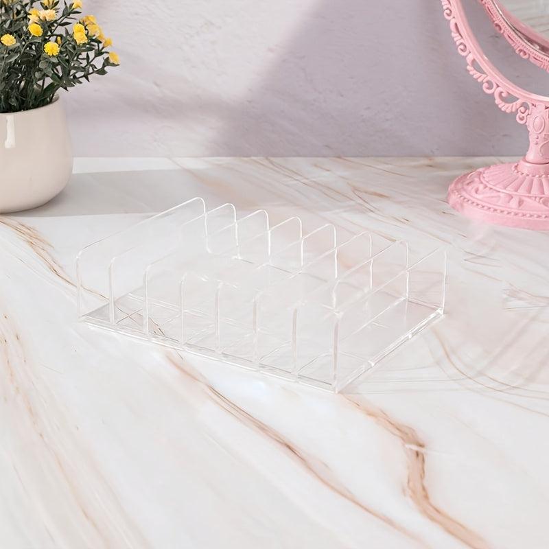 Clear Desk Organizer for Notes Book Business Card Mail