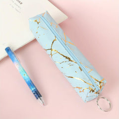 Marble Pattern Pencil Case Student Stationery