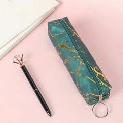 Marble Pattern Pencil Case Student Stationery