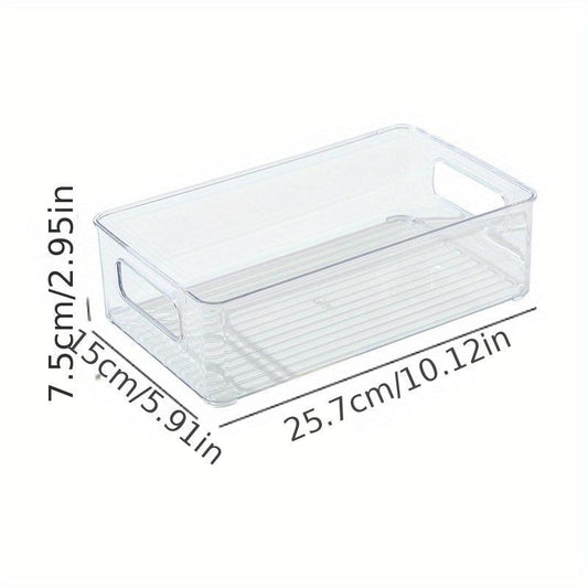 Acrylic Desktop Cosmetics Storage Box Mask Transparent Dormitory Shelf