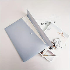 A4 Easy Button File Document Folder - 3 Colors