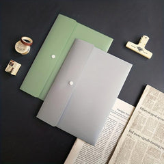 A4 Easy Button File Document Folder - 3 Colors