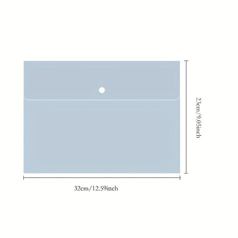 A4 Easy Button File Document Folder - 3 Colors