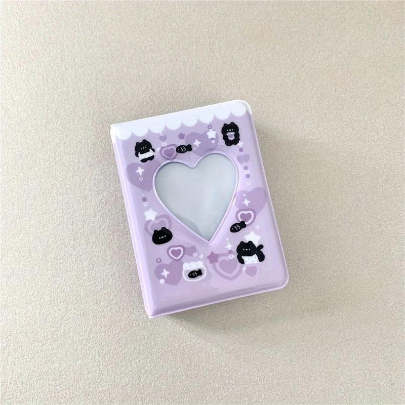 Heart Card Holder 40 Pockets For Polaroid 7 Mini Photo Ablum