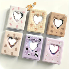 Heart Card Holder 40 Pockets For Polaroid 7 Mini Photo Ablum