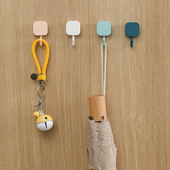 10pcs Self Adhesive Hooks for Hanging Coats Scarves Keys