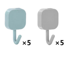 10pcs Self Adhesive Hooks for Hanging Coats Scarves Keys