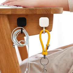 10pcs Self Adhesive Hooks for Hanging Coats Scarves Keys