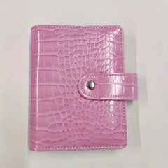 A7 Crocodile Pattern Diary Budget Book