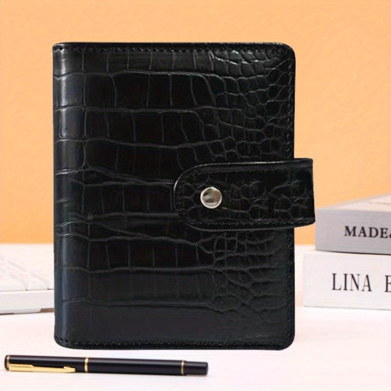 A7 Crocodile Pattern Diary Budget Book