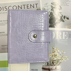 A7 Crocodile Pattern Diary Budget Book