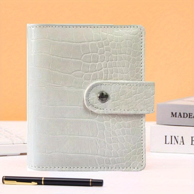 A7 Crocodile Pattern Diary Budget Book