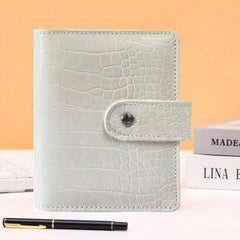 A7 Crocodile Pattern Diary Budget Book