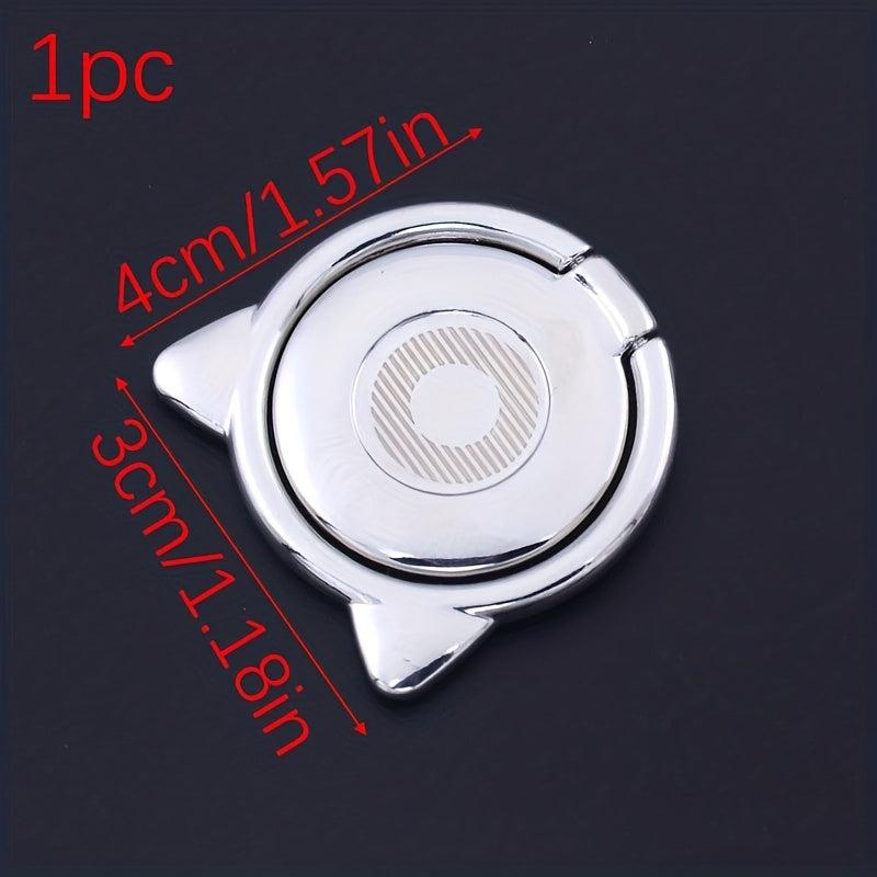 Little Devil Mobile Phone Bracket Metal Cat Ears Finger Ring Buckle Bracket