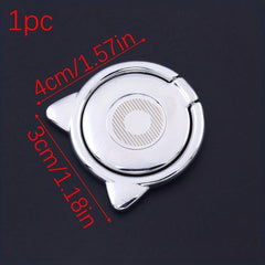 Little Devil Mobile Phone Bracket Metal Cat Ears Finger Ring Buckle Bracket