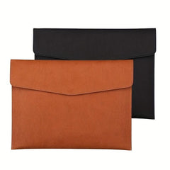 Faux Leather Document Bag for Business School Office