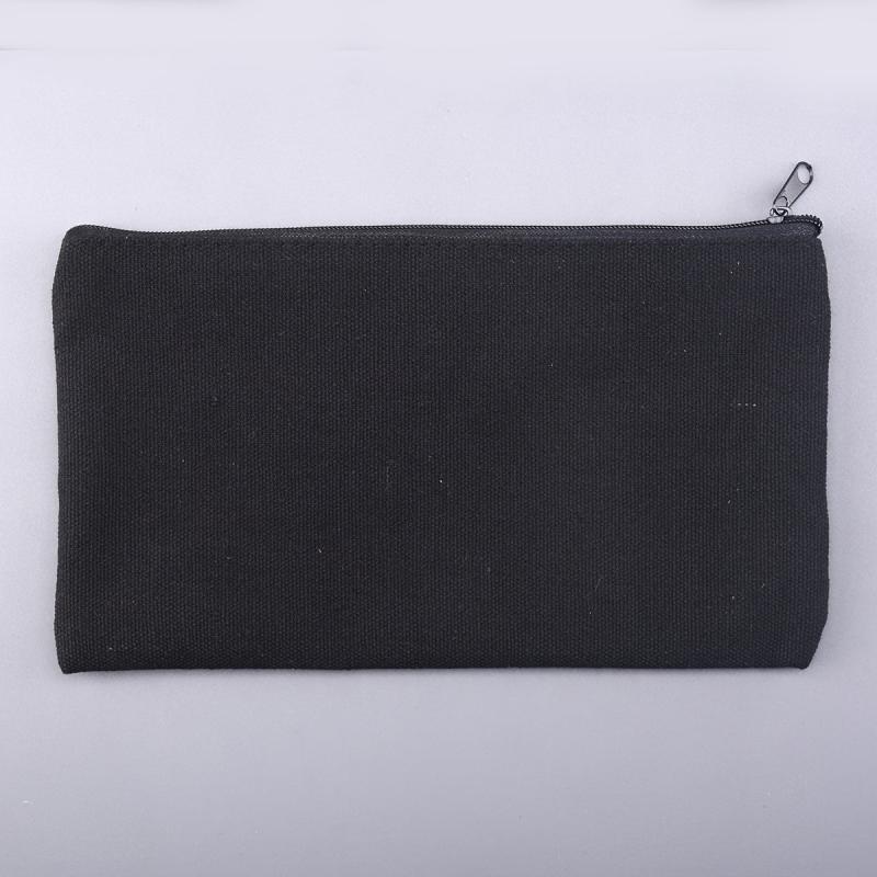 Portable Large Capacity Canvas Pencil Bag Student Stationery Storage