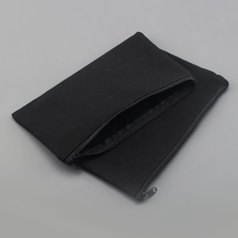 Portable Large Capacity Canvas Pencil Bag Student Stationery Storage