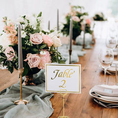 Wedding Table Number Holder Stands Photo Cards Display Stand