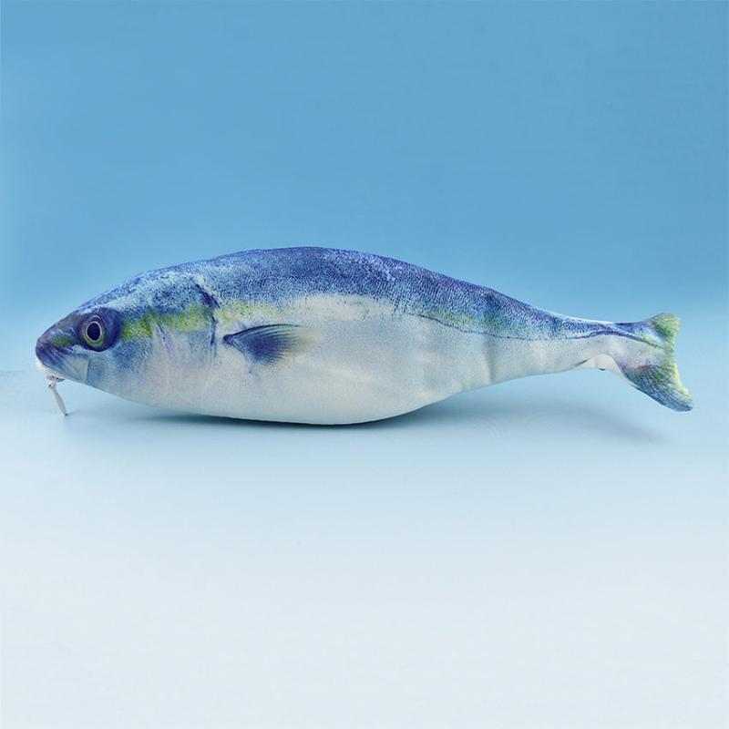 Deep sea Fish Creative Pencil Case Durable Zipper Pouch