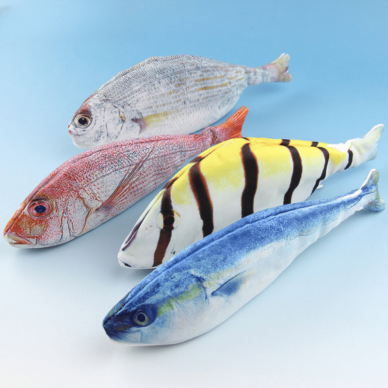 Deep sea Fish Creative Pencil Case Durable Zipper Pouch